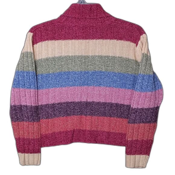 Fashion Bug Turtleneck Sweater Large Multicolored #047 - Picture 2 of 3